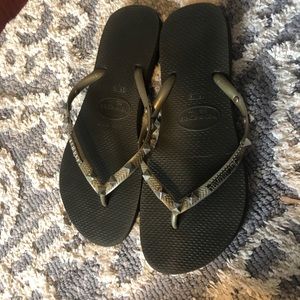 Havaianas slim studded flip flop